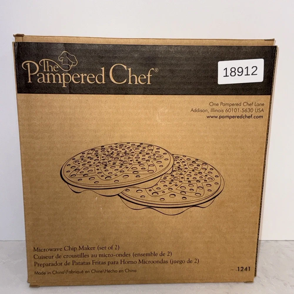 The Pampered Chef Microwave Potato Chip Maker, #1241